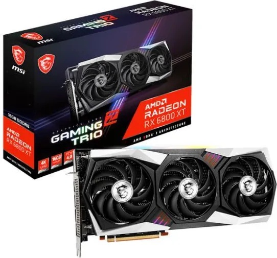MSI Radeon RX 6800 XT GAMING Z TRIO 16GB GDDR6 256bit (V395-013R)