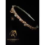 Radi handmade Официална диадема с бежави кристали (558)