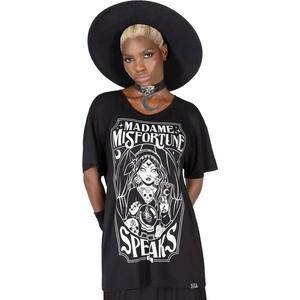 KILLSTAR тениска KILLSTAR - Madame Misfortune Relaxed - черно - KSRA009929