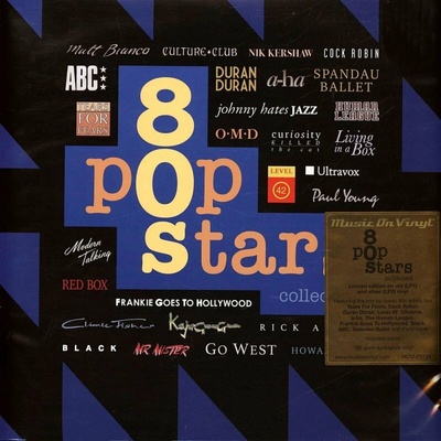 Various 80s Pop Stars Collected Limited Coloured Red & Silver 2 Vinyl LP