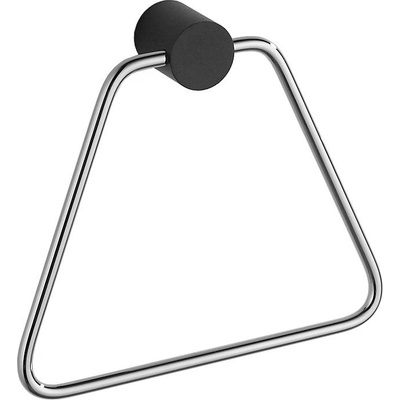 Mexen Aron закачалка за кърпи, черен/хром - 7088132-07 (7088132-07)