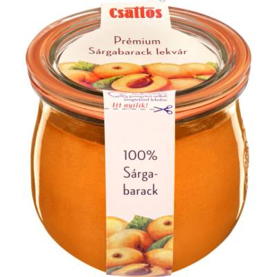 Csattos prémiová marhuľová marmeláda 340 g