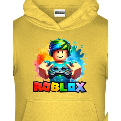 Dětská mikina Roblox 3 Žlutá