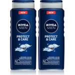 Nivea MEN Hydrocare душ-гел за лице, тяло и коса изгодна опаковка 2 x 500 ml