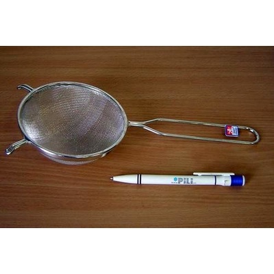 Cedník nerez 12 cm / husté tkanivo
