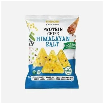 Popcrop Proteinové chipsy s příchutí Himalájské soli 60 g