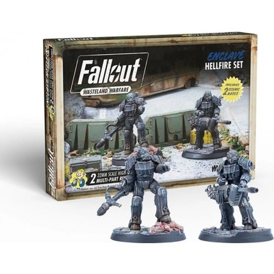 Modiphius Entertainment Fallout: Wasteland Warfare Enclave: Hellfire Set