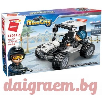 Qman Конструктор qman Офроуд автомобил 11011-4 (q11011-4)