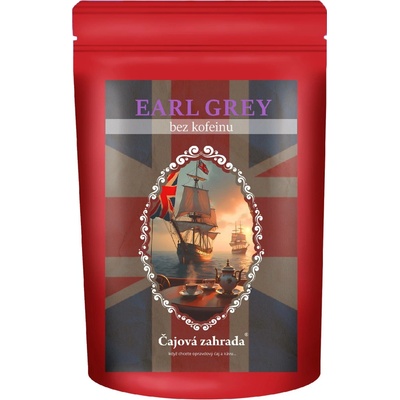 Čajová zahrada Earl Grey bez kofeinu černý ochucený čaj černý čaj 70 g