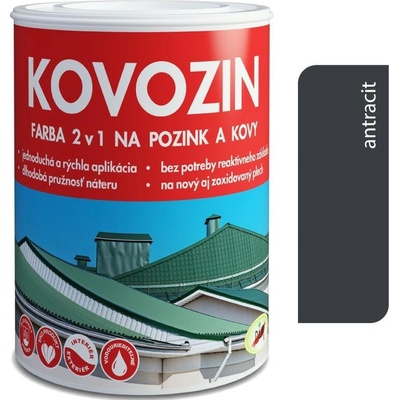 Pam Kovozin 6kg 7012 Antracit