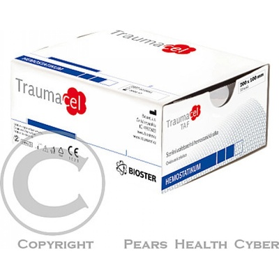 Traumacel TAF Light hemostatikum sterilní vstřebatelná hemostatická síťka 1,5 x 5cm