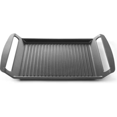 HENDI Grilovací deska na indukci 390x260 x 35mm Grilovací deska na indukci Titanium Professional 390x260 x 35mm