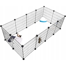 shumee C&C Zagmie modulární playpen pro štěňata a malé psy 145 x 75 cm 4 x 2 3 x 3