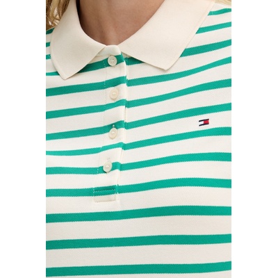 Tommy Hilfiger тениска с яка дамски с памук (WW0WW43225)