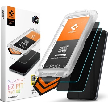 Spigen Стъклен протектор Spigen - Privacy tR EZ Fit Pro, Galaxy S26 Plus, 2 броя (AGL11085)