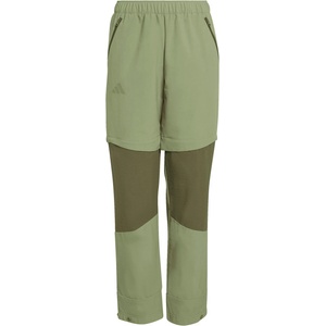 adidas Terrex Детски панталон със свалящи крачоли adidas Terrex Kid's MT Zip Pants Walking trousers - Tent Green - размер 140 (EU) (701-4344-0313)
