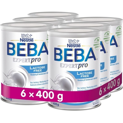 BEBA EXPERTpro Lactose free 6 x 400 g