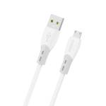 Dudao L25SM 3 A USB-A - micro USB кабел с мека силиконова оплетка 1 м (L25SM)