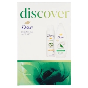 Dove Подаръчен комплект Dove за жени DISCOVER (антиперспирант + душ гел)