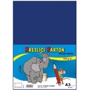 Stepa Kresliaci kartón A3 50ks 180g tmavomodrý