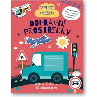 Velké samolepky Dopravní prostředky