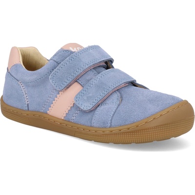Koel Barefoot detské tenisky Denis Suede 3.0 Lavendel svetlo-fialová