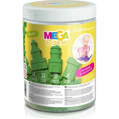 MEGApísek zelená 1 kg – Zboží Mobilmania