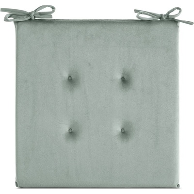Takoy Sametový podsedák GAJA s ozdobným prošíváním a praktickými šňůrkami-HF-463984 | 40 x 40 cm