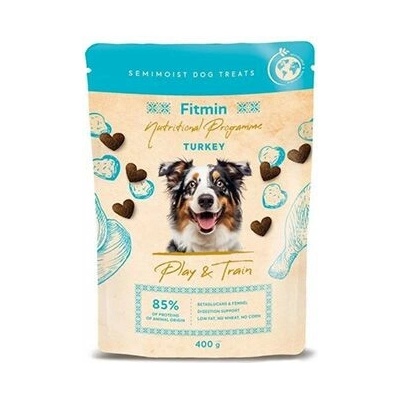 Fitmin NP dog poch. Play&Train Turkey 400 g