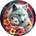 Bluebird Puzzle - Puzzle Round Puzzle - The White Wolves - 500 piese