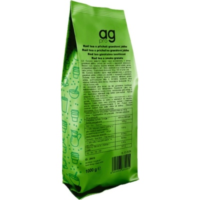 AG FOODS PRO Red tea s příchutí granátové jablko 1000 g