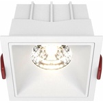 Maytoni Alfa LED бяла стенна лампа DL0430115W3KDSQW (DL043-01-15W3K-D-SQ-W)