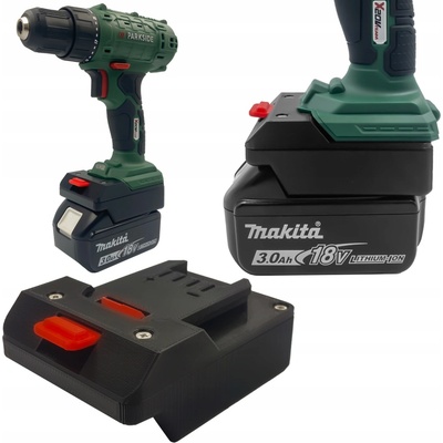 Adaptér P4U z batérie Makita 18V na elektrické náradie Parkside 20V