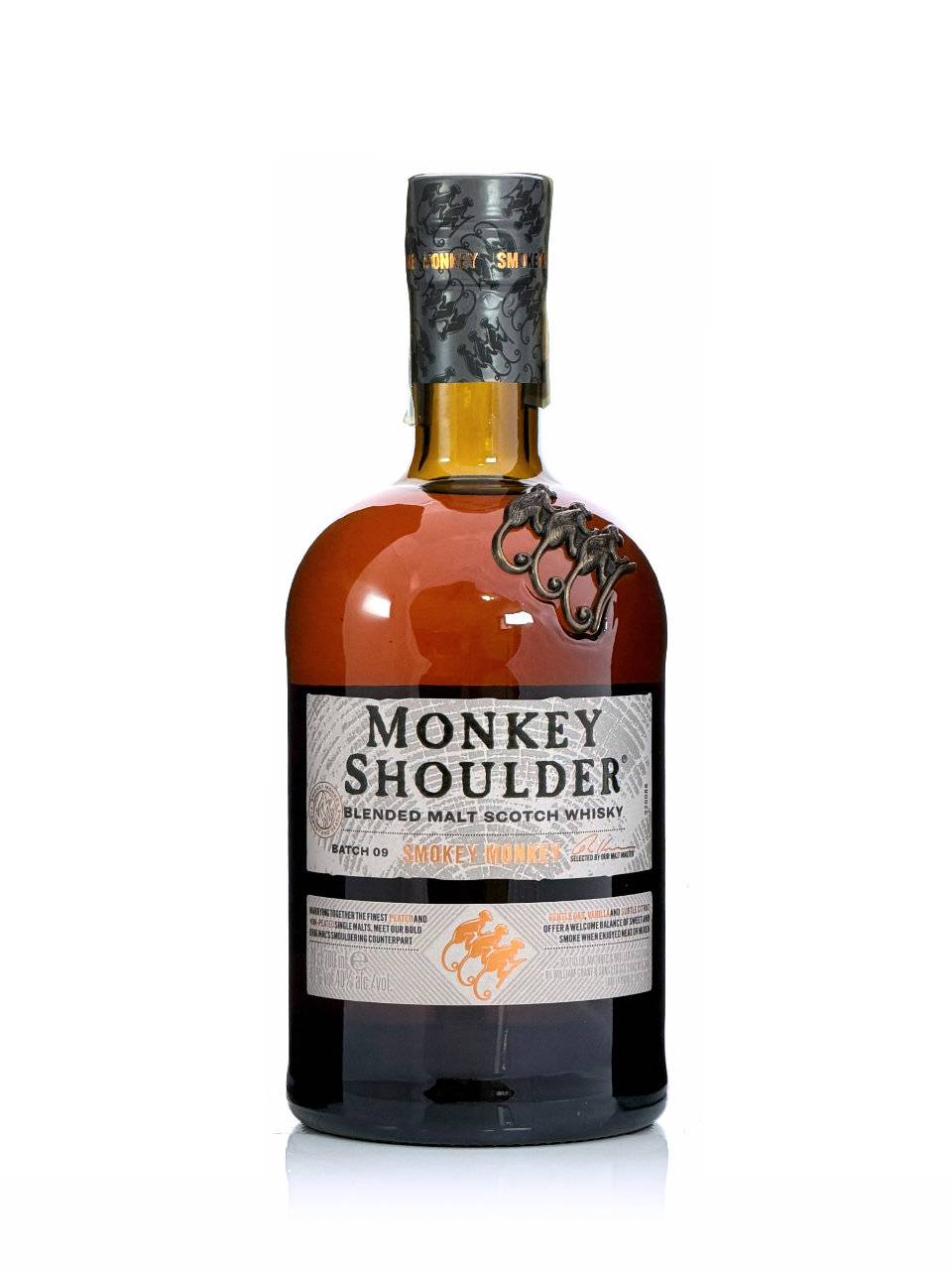 Monkey Shoulder Smokey monkey 40% 0,7 l (holá láhev) od 769 Kč