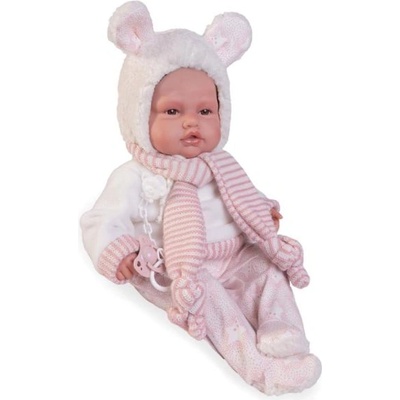 Antonio Juan 18305 BABYDOO - реалистична кукла със звуци и меко текстилно тяло - 50 см
