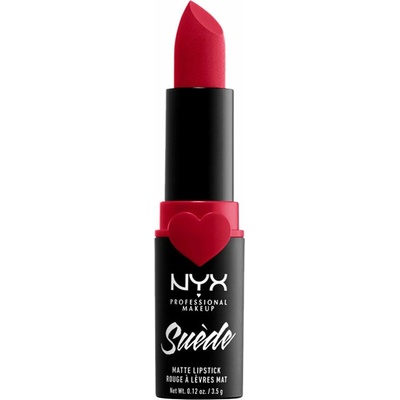 NYX Professional Makeup Suede Matte Lipstick matný rúž 09 Spicy 3,5 g