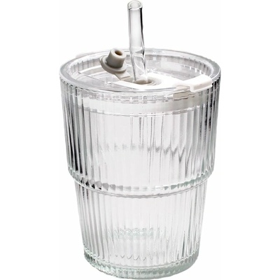 TORO Pohár so slamkou 320 ml