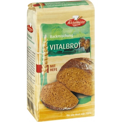 Küchenmeister Vitalbrot mit Hefe 0,5 kg