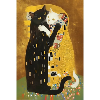 Plagát, Obraz - Kitty Klimt, 61 × 91.5 cm