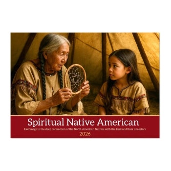 Calvendo Spiritual Native American (Wall Calendar 2026 DIN A4 landscape), CALVENDO 12 Month Wall Calendar | Calvendo, Kerstin Waurick