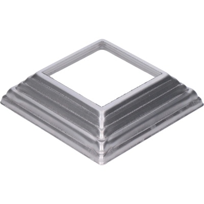 Krytka, 100 x 100 x 29mm, otvor 60 x 60 mm, plechová