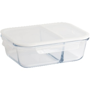 Pebbly Контейнер за съхранение на храна PKV-033 1, 45 l, стъкло / силикон, Pebbly (PEBBPKV033)