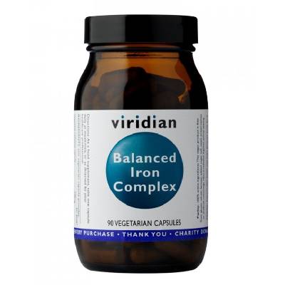 VIRIDIAN Balanced Iron Complex 90 kapsúl