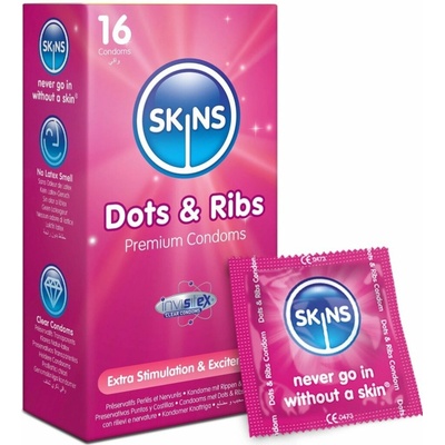 Skins Dots & Ribs 16 ks