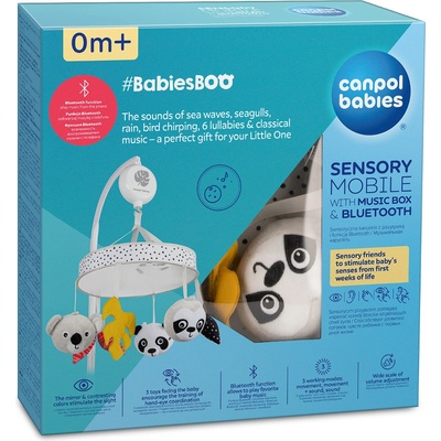 CANPOL 68 093 Senzorický kolotoč s hudebním boxem Bluetooth BabiesBoo – Zbozi.Blesk.cz
