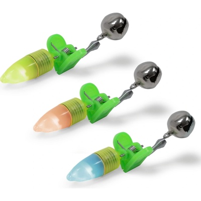 Zebco Rolnička Trophy Single Bell Triple Light Set 3 ks 16 mm