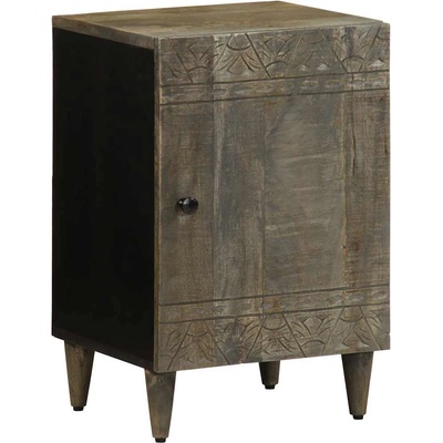 vidaXL Шкаф за баня 38x33x58 см масивно мангово дърво (4017813)