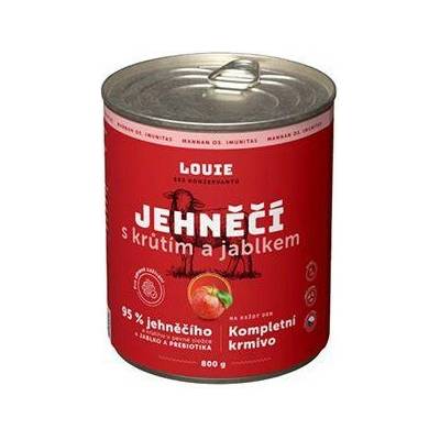 Louie Dog Jehněčí s krůtím jablk.prebiotiky 800 g