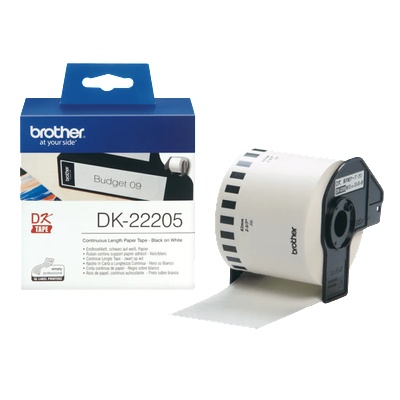 BROTHER ТИП QP - CONTINUOUS PAPER TAPE - 62mm x 30.48m - P№DK22205 (P№DK22205)