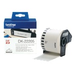 BROTHER ТИП QP - CONTINUOUS PAPER TAPE - 62mm x 30.48m - P№DK22205 (P№DK22205)